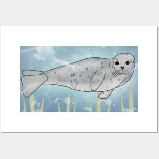 Peace - Pacific Harbor Seal Posters and Art